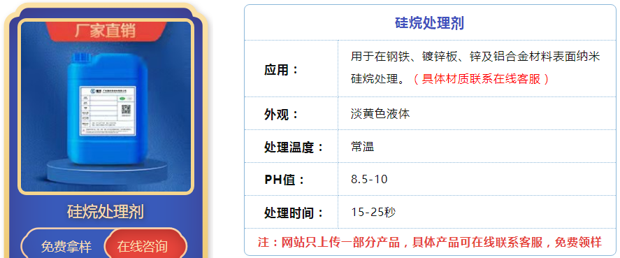 硅烷處理劑產(chǎn)品展示圖